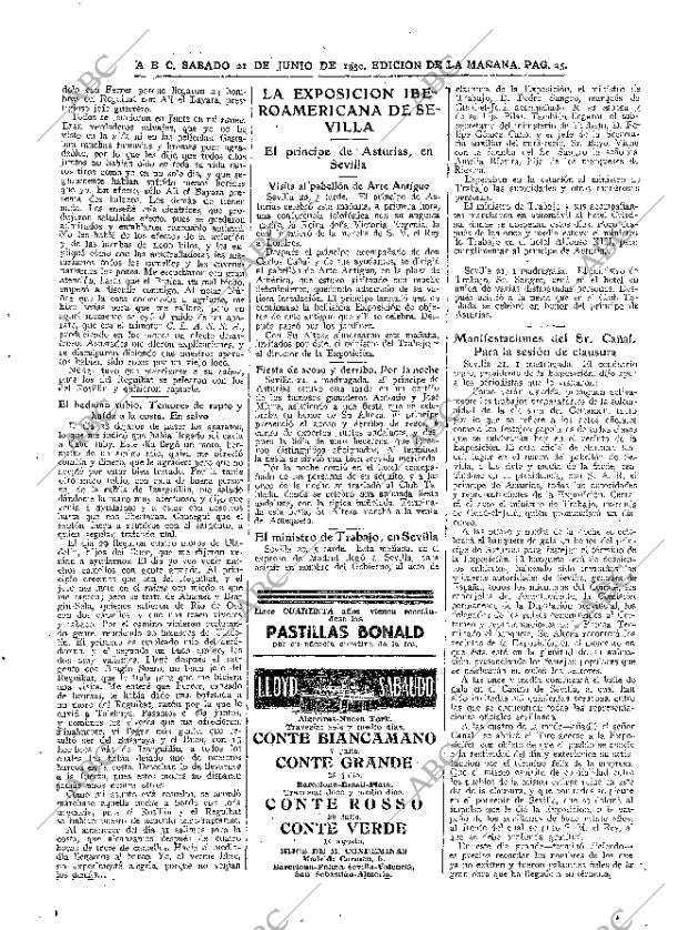 ABC MADRID 21-06-1930 página 25