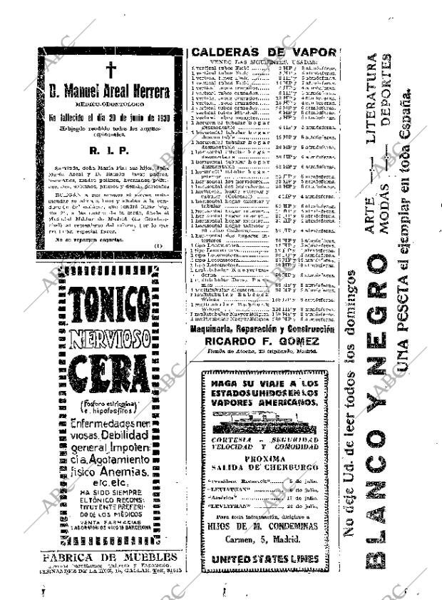 ABC MADRID 21-06-1930 página 50