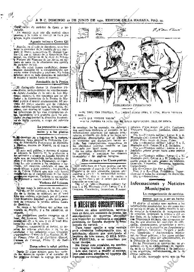 ABC MADRID 22-06-1930 página 39