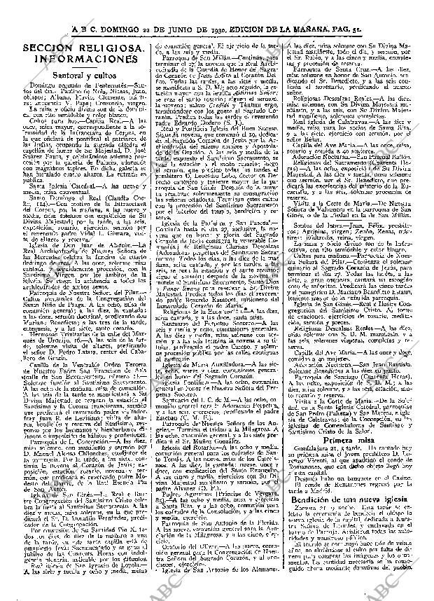 ABC MADRID 22-06-1930 página 51