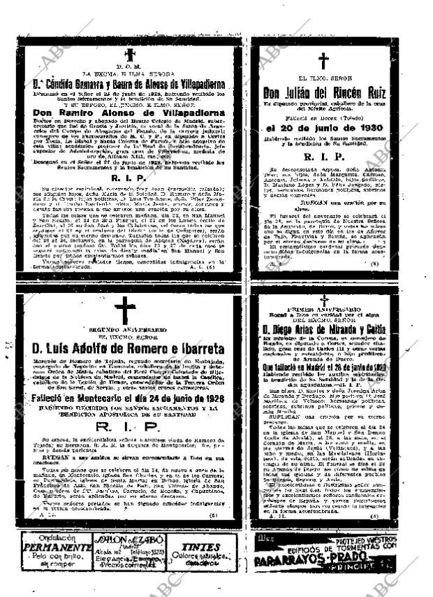 ABC MADRID 22-06-1930 página 65