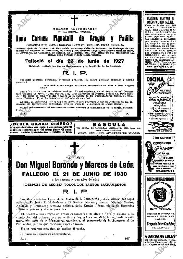 ABC MADRID 22-06-1930 página 66
