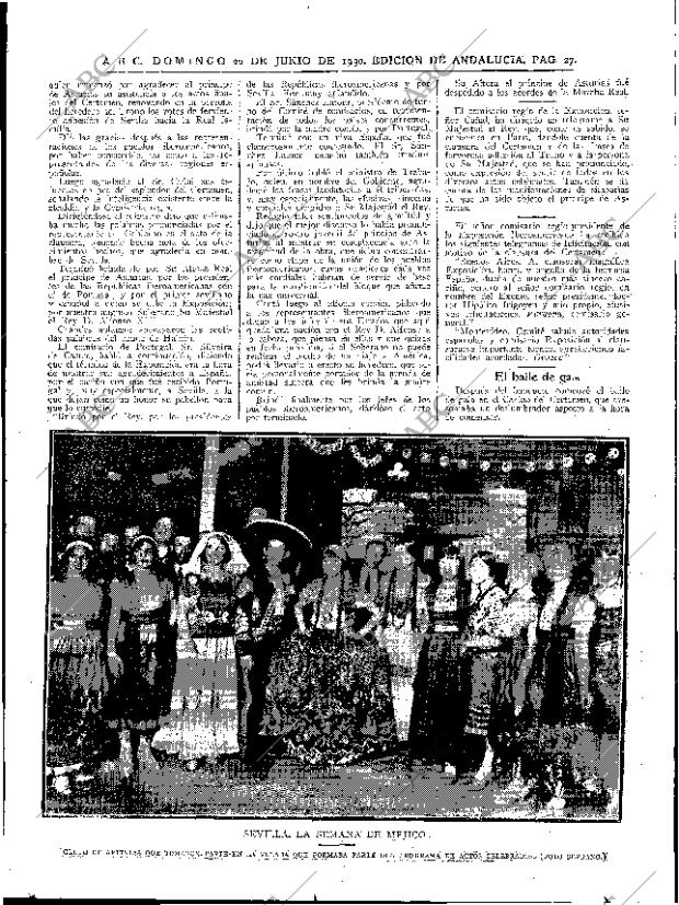 ABC SEVILLA 22-06-1930 página 27
