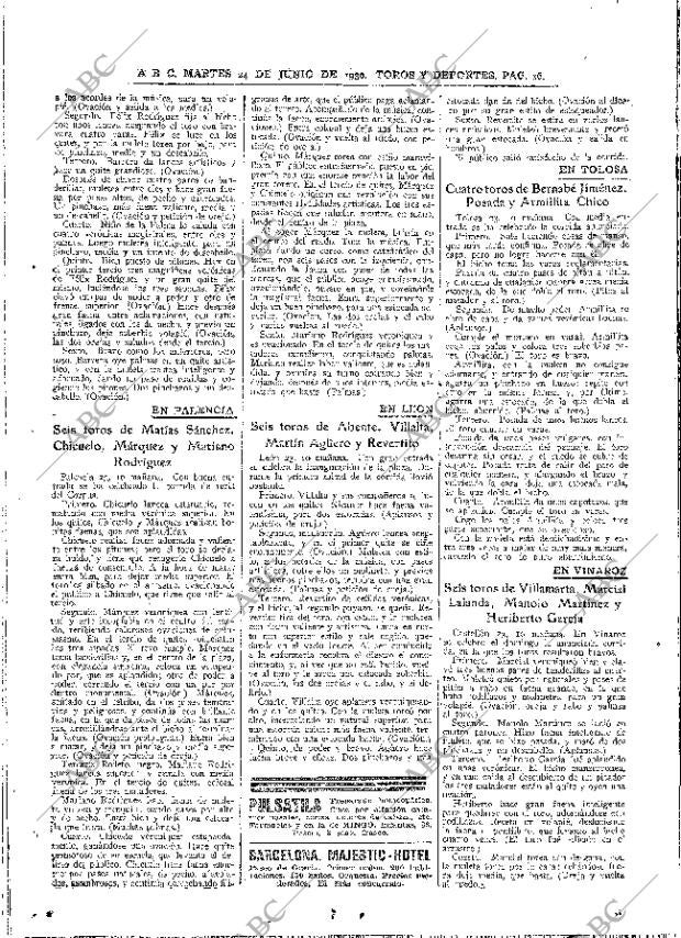 ABC MADRID 24-06-1930 página 16