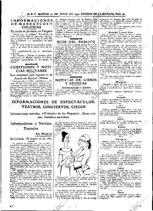 ABC MADRID 24-06-1930 página 49