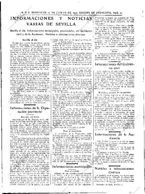 ABC SEVILLA 25-06-1930 página 21