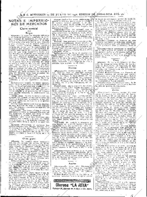 ABC SEVILLA 25-06-1930 página 31