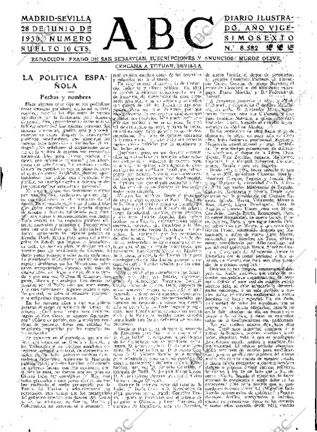 ABC SEVILLA 28-06-1930 página 3