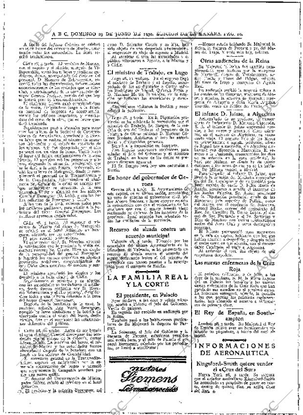 ABC MADRID 29-06-1930 página 26