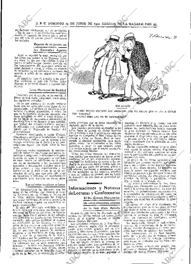 ABC MADRID 29-06-1930 página 35