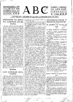 ABC MADRID 01-07-1930 página 23