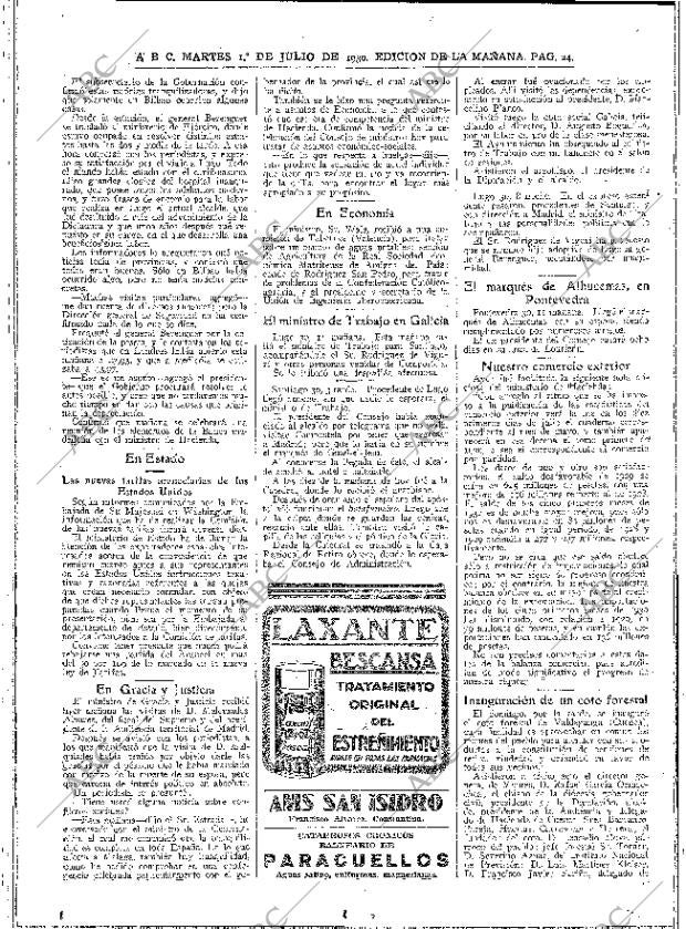 ABC MADRID 01-07-1930 página 24
