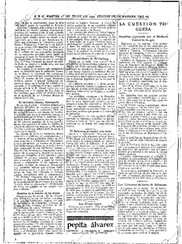 ABC MADRID 01-07-1930 página 28