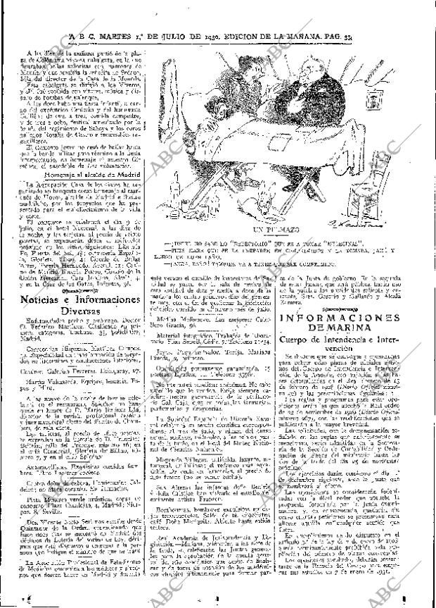 ABC MADRID 01-07-1930 página 33