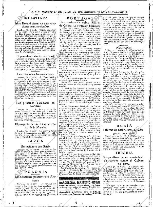 ABC MADRID 01-07-1930 página 38