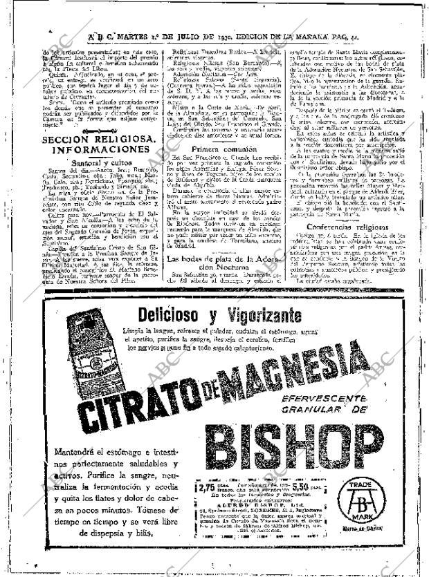 ABC MADRID 01-07-1930 página 44