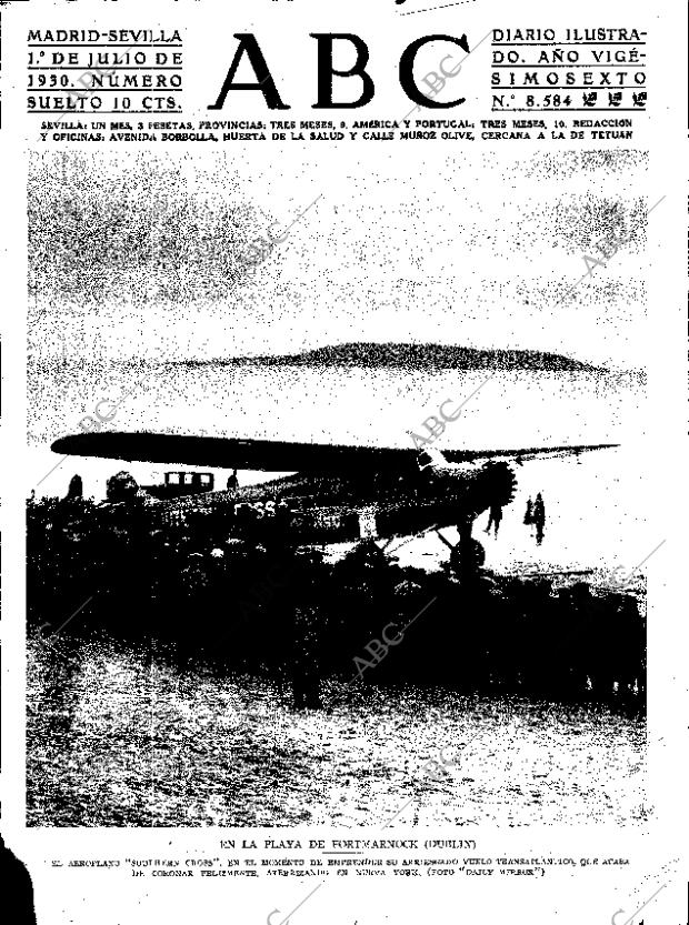 ABC SEVILLA 01-07-1930 página 1