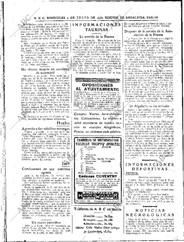 ABC SEVILLA 02-07-1930 página 26