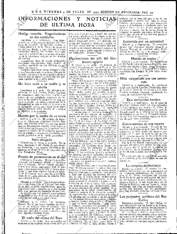 ABC SEVILLA 04-07-1930 página 30