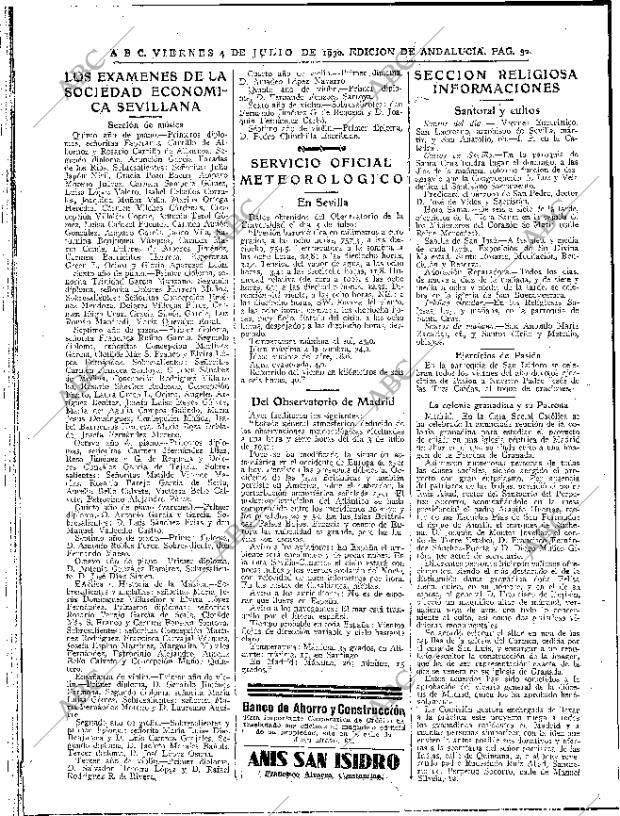 ABC SEVILLA 04-07-1930 página 32