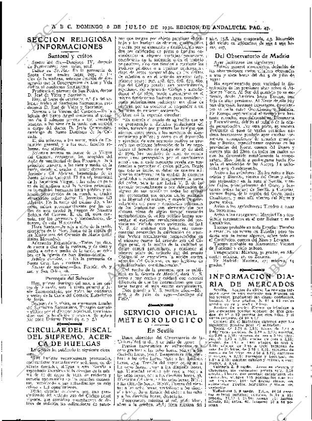 ABC SEVILLA 06-07-1930 página 45
