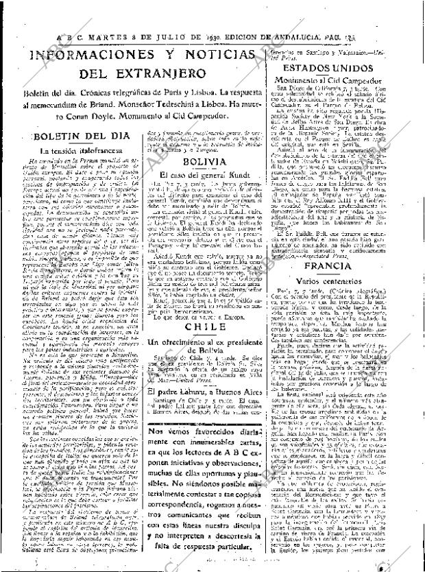 ABC SEVILLA 08-07-1930 página 25