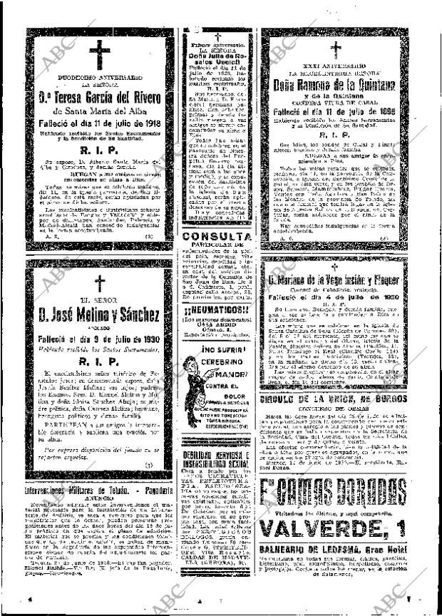 ABC MADRID 10-07-1930 página 45