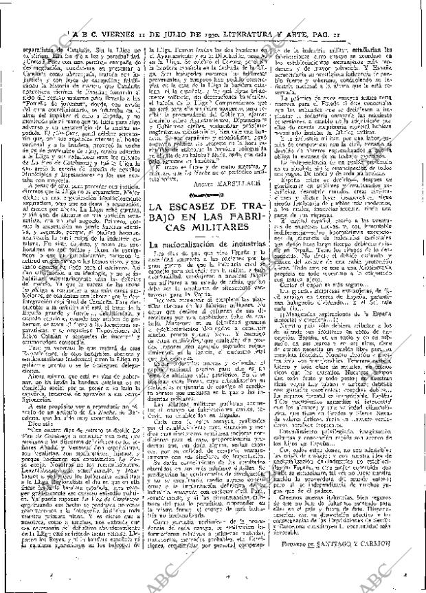 ABC MADRID 11-07-1930 página 11