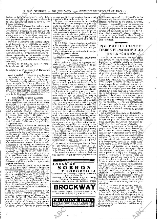 ABC MADRID 11-07-1930 página 17