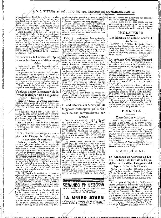 ABC MADRID 11-07-1930 página 24