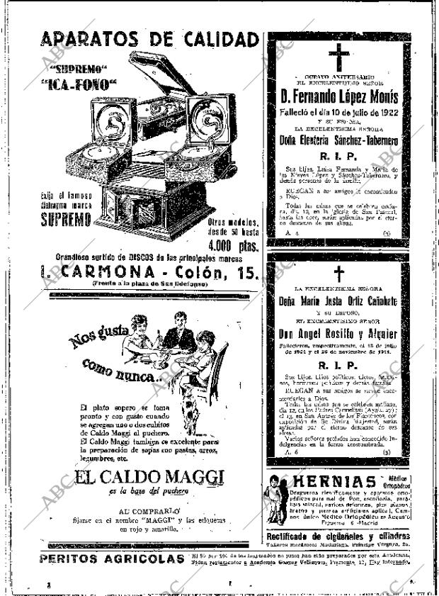 ABC MADRID 11-07-1930 página 38