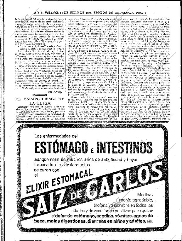 ABC SEVILLA 11-07-1930 página 6