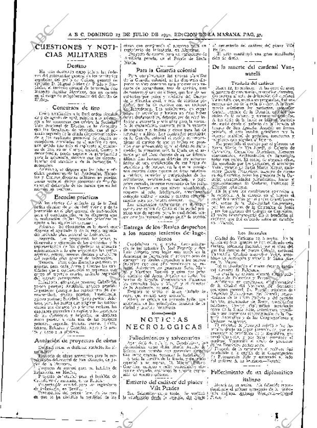ABC MADRID 13-07-1930 página 37