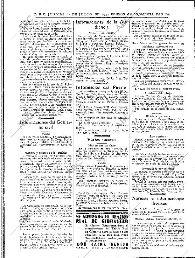 ABC SEVILLA 17-07-1930 página 22