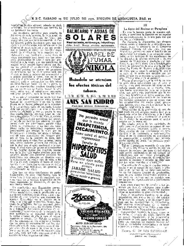 ABC SEVILLA 19-07-1930 página 11