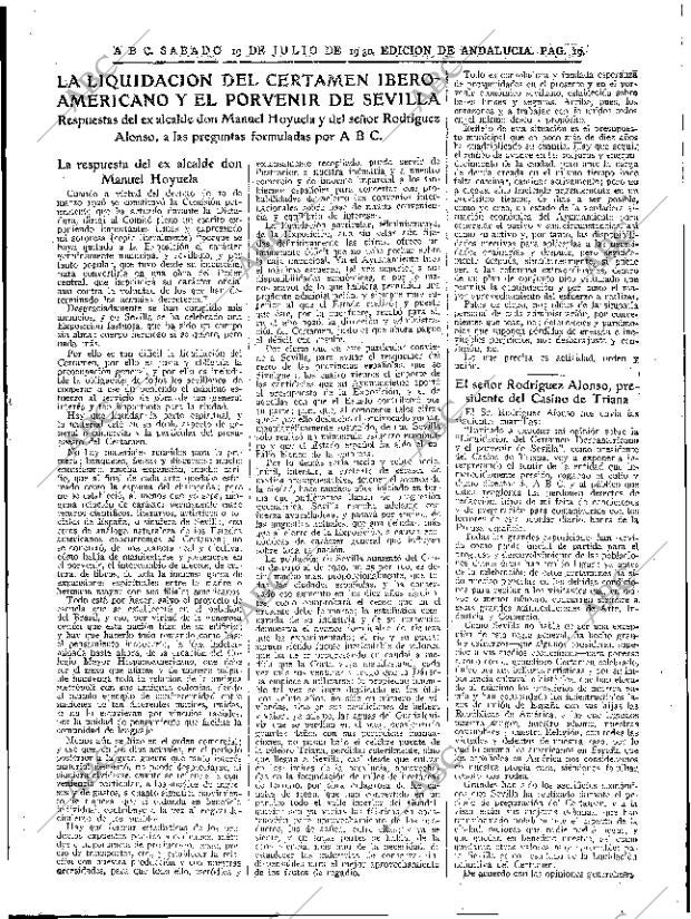 ABC SEVILLA 19-07-1930 página 19
