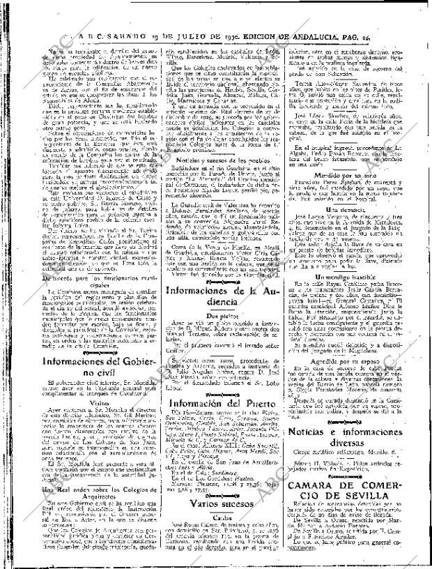 ABC SEVILLA 19-07-1930 página 22