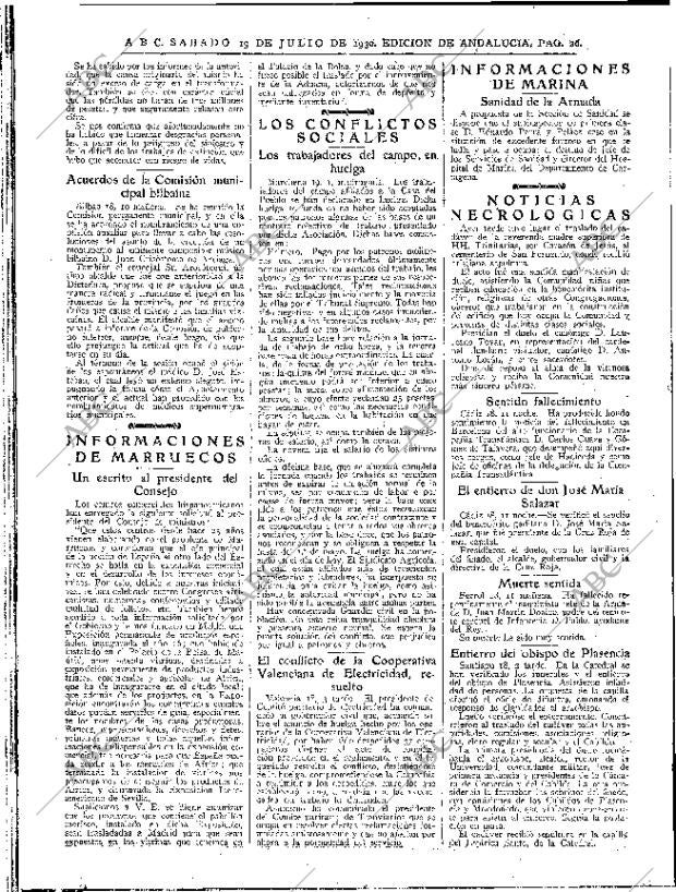 ABC SEVILLA 19-07-1930 página 26