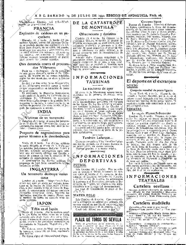 ABC SEVILLA 19-07-1930 página 28