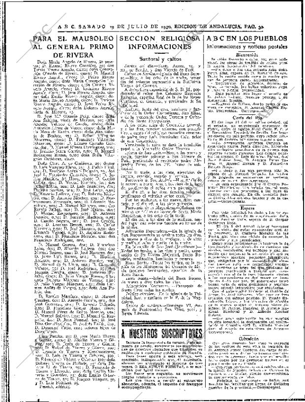 ABC SEVILLA 19-07-1930 página 30