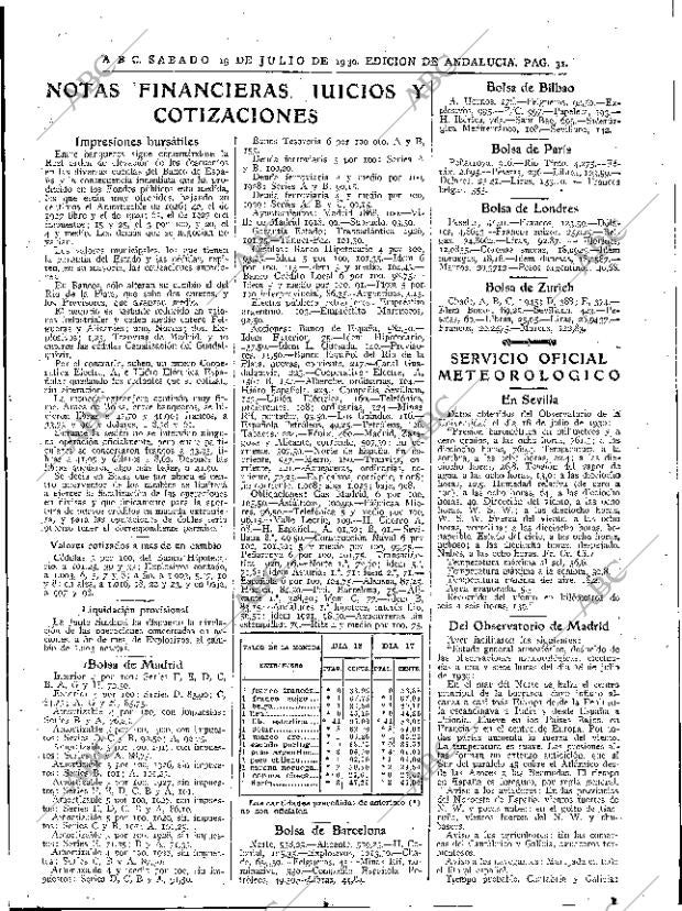 ABC SEVILLA 19-07-1930 página 31