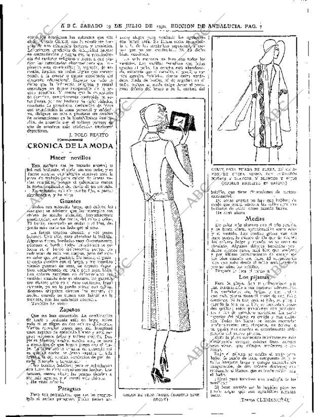 ABC SEVILLA 19-07-1930 página 7