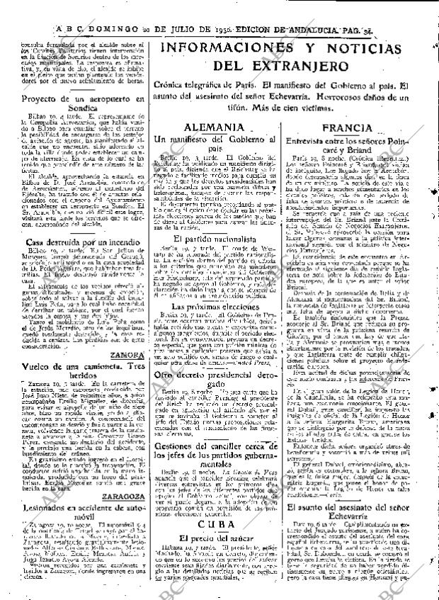 ABC SEVILLA 20-07-1930 página 30