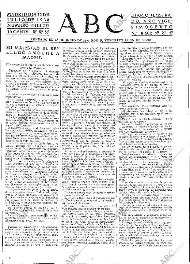 ABC MADRID 22-07-1930 página 21