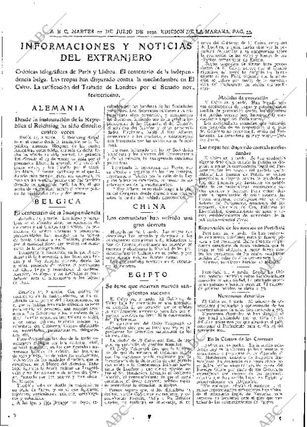 ABC MADRID 22-07-1930 página 33