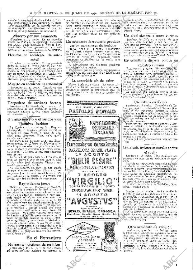 ABC MADRID 22-07-1930 página 37