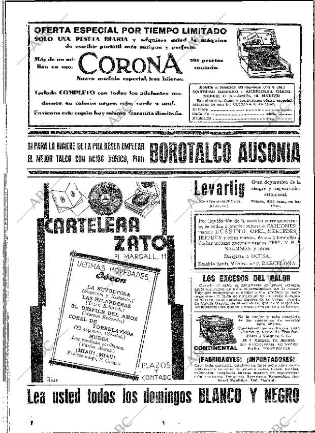 ABC MADRID 22-07-1930 página 52