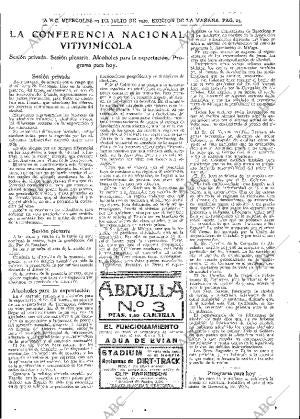 ABC MADRID 23-07-1930 página 25