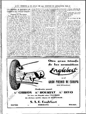 ABC SEVILLA 25-07-1930 página 6