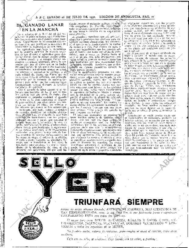 ABC SEVILLA 26-07-1930 página 10